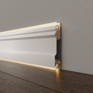 30 FEET KIT - GrandeurGlow - Aluminium LED Baseboard Moulding