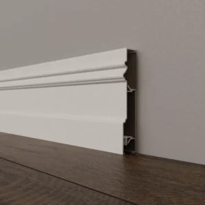 6 FT  3-15/16" GrandeurBase Aluminum Baseboard Moulding